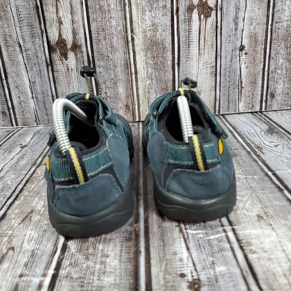 KEEN Youth Newport H2 Waterproof Sandals Green Blue Hiking Shoes 1006557 Size 3